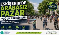 Eskişehir'de Arabasız Pazar Yoğun İlgi Gördü!