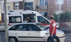 Eskişehir'de Benzin Doldurulan Tırpan Alev Aldı