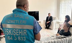 Eskişehir’de Evde Sağlık Hastalarına Ziyaret