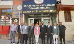 Başkan Ünlüce'den Esnaf Odaları Birliği'ne Hayırlı Olsun Ziyareti