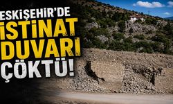 Eskişehir’de İstinat Duvarı Çöktü