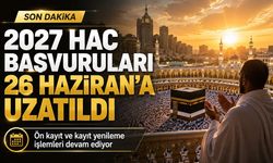 Hac Başvuru Süresi 26 Haziran’a Uzatıldı!