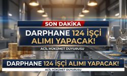 Son Dakika: Darphane 124 İşçi Alımı Yapacak!