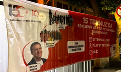 Eskişehir'de 15 Temmuz Pankartı Soruşturmasında Adli Kontrol