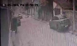 Eskişehir’de Bisiklet Kazası Kameraya Yansıdı