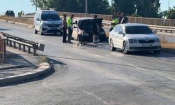 Eskişehir'de Refüje Çıkan Araçtan Akan Yağ Trafiği Aksattı