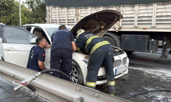 Eskişehir'de Servisten Çıkan Otomobil 10 Dakika Sonra Yandı