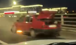 Eskişehir'de Seyir Halindeki Araç Alevlere Teslim Oldu