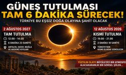 Güneş Tutulması Tam 6 Dakika Sürecek