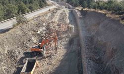 Sarıcakaya Yolunda Çöken İstinat Duvarı Yeniden Yapıldı