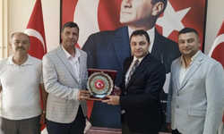 Sivrihisar Esnaf Odalarından Kaymakam Temel'e Ziyaret