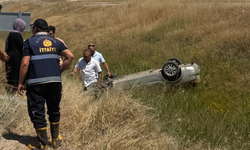 Sivrihisar Yolunda Otomobil Takla Attı: 2 Yaralı