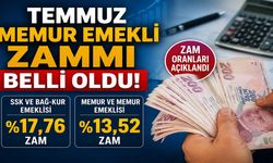Temmuz Memur Emekli Zammı Belli Oldu! Zam Oranları Açıklandı