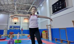 Tepebaşı'nda Minik Sporcular Yazı Cimnastikle Değerlendiriyor