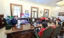 Vali Yılmaz, Eskişehirli Milli Sporcuları Ağırladı