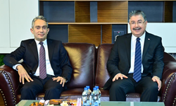 Vali Yılmaz'dan Başsavcı Ferhat Deniz'e Ziyaret