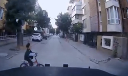 Yola Kontrolsüz Çıkan Çocuk Kazaya Ramak Kala Kurtuldu