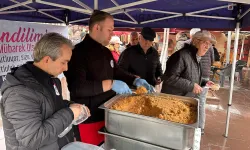 Odunpazarı Belediyesi’nden Regaip Kandili’nde Helva İkramı