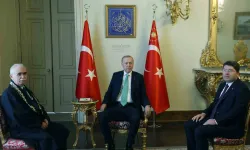 Cumhurbaşkanı Erdoğan, Anayasa Mahkemesi Başkanı Özkaya'yı Kabul Etti
