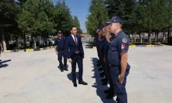 Kaymakam Hasan Uğuz’dan Tatarlı Jandarma Karakolu’na ziyaret