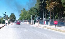 Kütahya Hava Er Eğitim Tugay Komutanlığı’ndaki Yangın Kontrol Altına Alındı