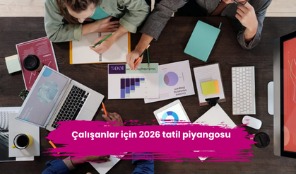 Çalışanlar için 2026 tatil piyangosu