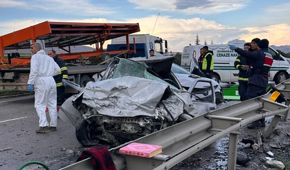 Eskişehir-Ankara yolunda Ölümlü feci kaza: 4 ölü, 2 yaralı