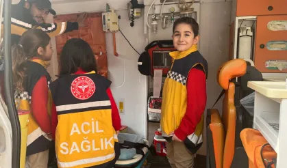 Eskişehir'de Minik Öğrencilere Acil Durum Bilinci Kazandırıldı