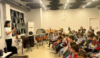 Tepebaşı’nda 615 Çocuk Müzikle Tanıştı