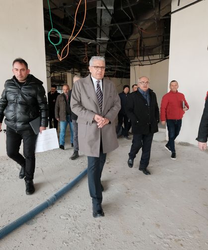 Başkan Küpeli Yaşam Park Restoran Projesini Yerinde İnceledi