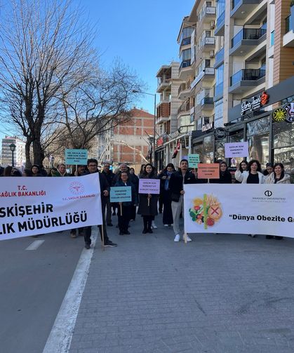 Eskişehir Sokaklarında Obeziteye Karşı Farkındalık Yürüyüşü
