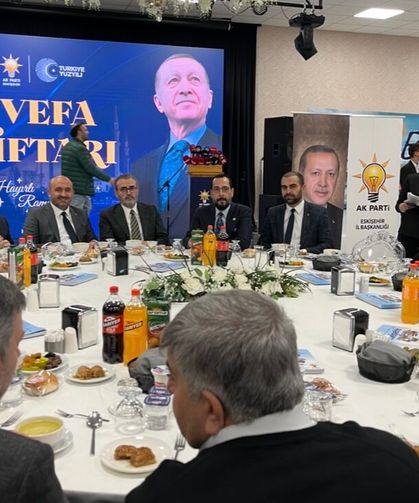 Mahir Ünal’a Eskişehir’de Vefa İftarı