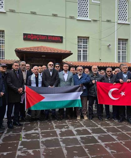 Eskişehir’de Filistin İçin Tek Yürek Sesleri Yükseldi