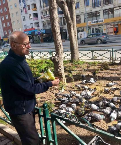 Eskişehirli Esnafın Güvercin Sevgisi Görenleri Isıtıyor