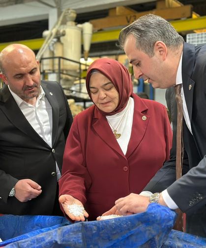 Ayşen Gürcan OSB’de Sanayi Kuruluşlarını Ziyaret Etti