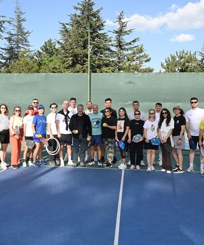 Anadolu Üniversitesi'nde pickleball eğitimi yoğun ilgi gördü