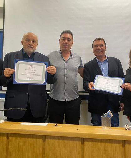 Anadolu'da Avni Ongurlar ve Mithat Körler öğrencilerle buluştu