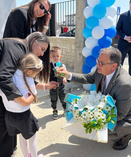 Özel eğitim öğrencileri oyunlarıyla etkinliğe renk kattı