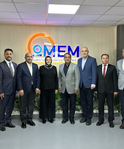 Ayşen Gürcan ve Heyeti OMEM’de Bakan Tekin ile Görüştü