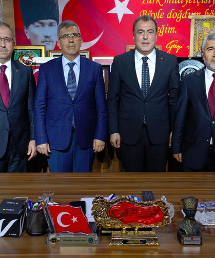 İl Müdürlerinden MHP İl Başkanlığı’na Ziyaret