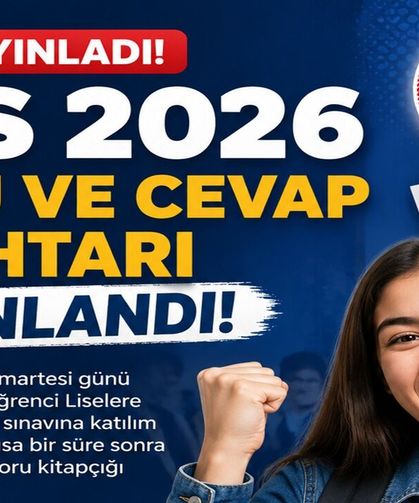 MEB Yayınladı! LGS 2026 Soru ve Cevap Anahtarı Yayınlandı!