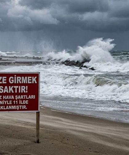 11 İlde Yasak Getirildi: Denize Girmek Yasaklandı
