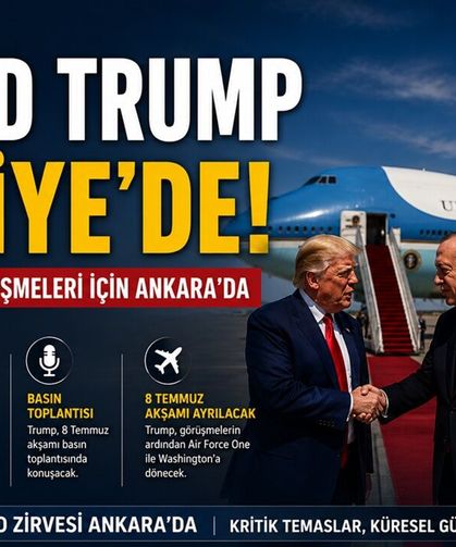 36. NATO Zirvesi Görüşmeleri İçin Donald Trump Türkiye’de