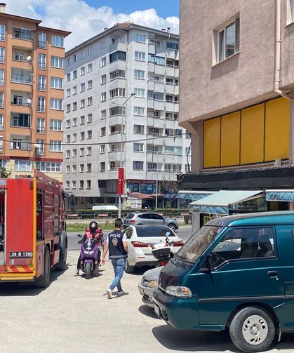 Eskişehir'de Fırın Bacasında Korkutan Yangın