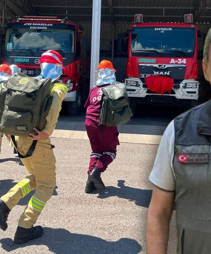 "Ateş Savaşçıları" Orman Yangınlarına Müdahale İçin 7/24 Teyakkuzda