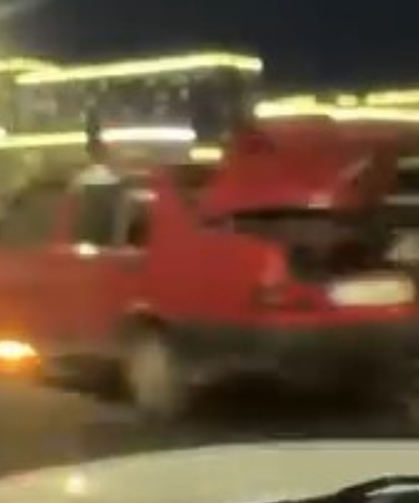 Köprü Üzerinde Korku Dolu Anlar