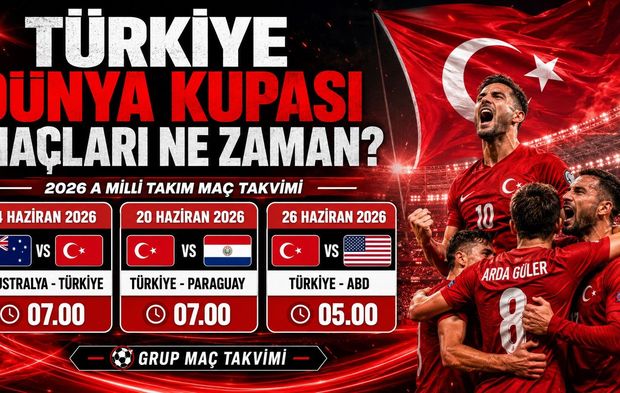 Türkiye Dünya Kupası Maçları Ne Zaman? 2026 A Milli Takım Maç Takvimi