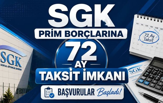 SGK prim borçlarına 72 ay taksit imkanı