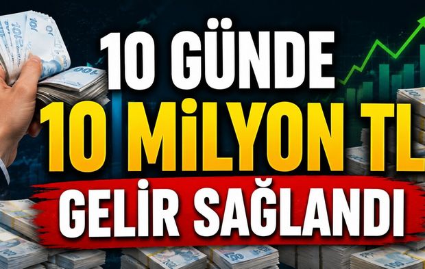 Türkiye'de 10 günde 10 milyon kazandırdı
