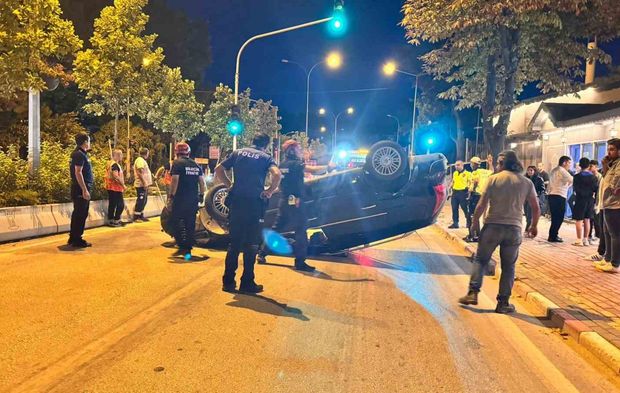 Bilecik’te Otomobil Takla Attı: 1 Yaralı